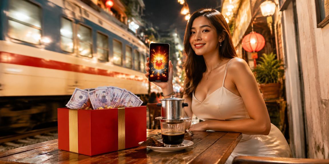 Người dùng tại Hà Nội mở trải nghiệm casino mobile trong quán cà phê